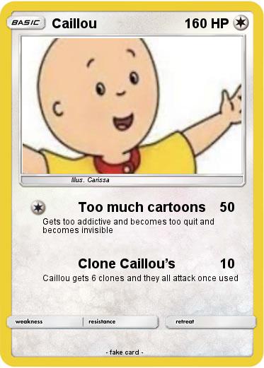 Pokemon Caillou