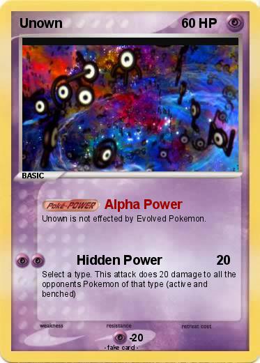 Pokemon Unown
