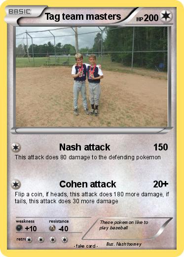 Pokemon Tag team masters