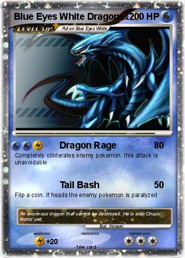 Pokemon Blue Eyes White Dragon