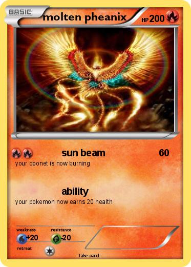 Pokemon molten pheanix