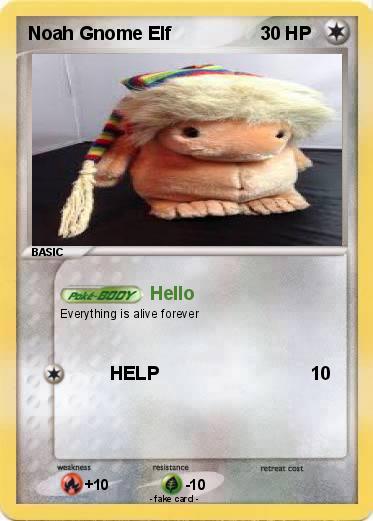 Pokemon Noah Gnome Elf
