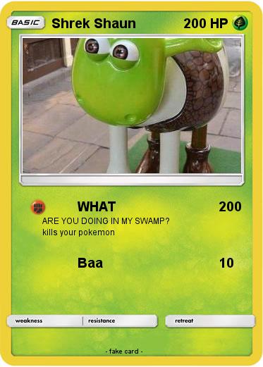 Pokemon Shrek Shaun