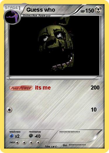 Pokemon Guess who