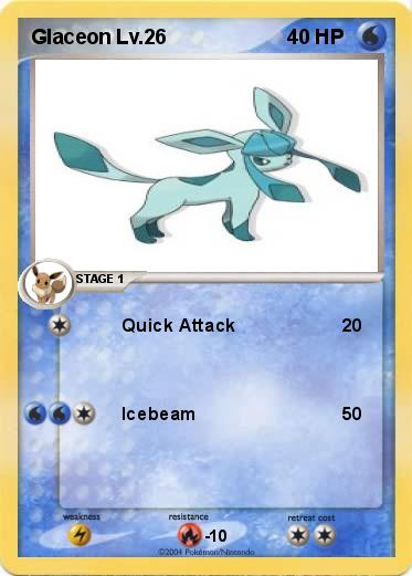 Pokemon Glaceon Lv.26