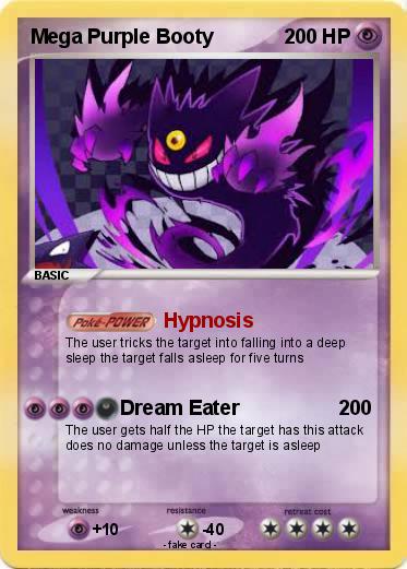 Pokemon Mega Purple Booty