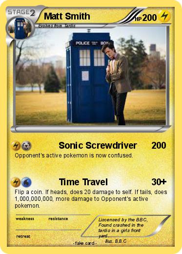 Pokemon Matt Smith