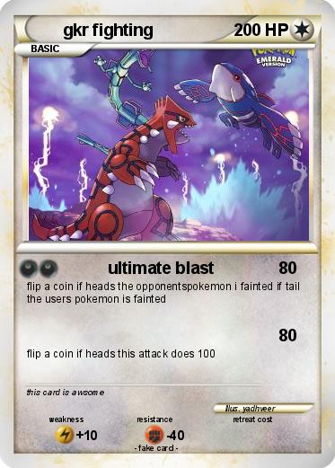 Pokemon gkr fighting