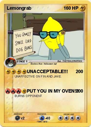 Pokemon Lemongrab