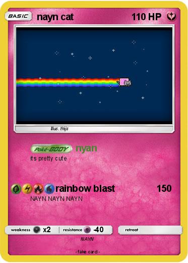 Pokemon nayn cat