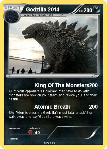 Pokemon Godzilla 2014