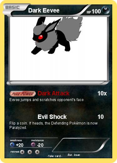 Pokemon Dark Eevee