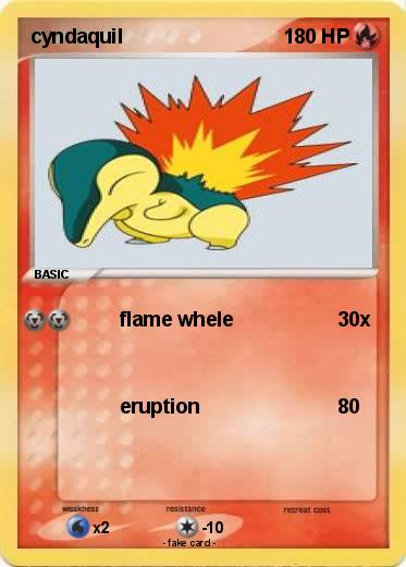 Pokemon cyndaquil