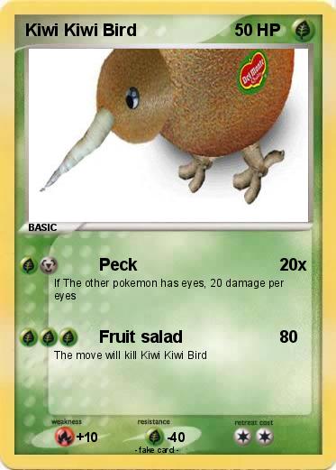 Pokemon Kiwi Kiwi Bird