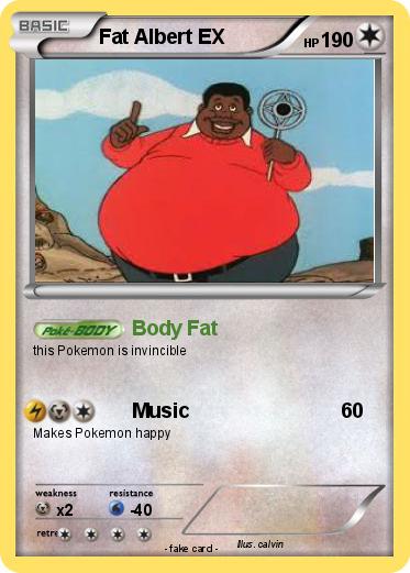 Pokemon Fat Albert EX