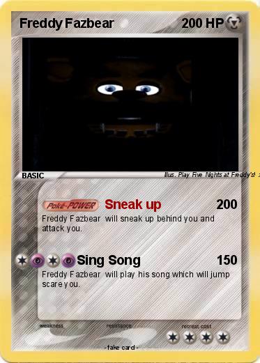 Pokemon Freddy Fazbear