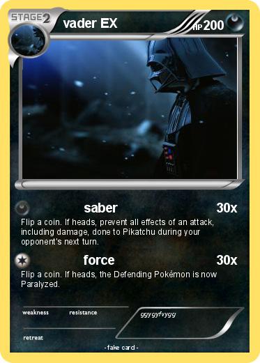 Pokemon vader EX