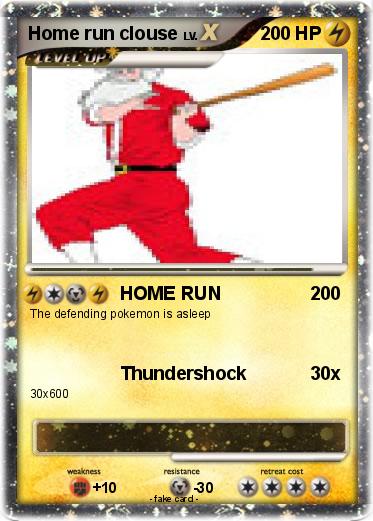 Pokemon Home run clouse
