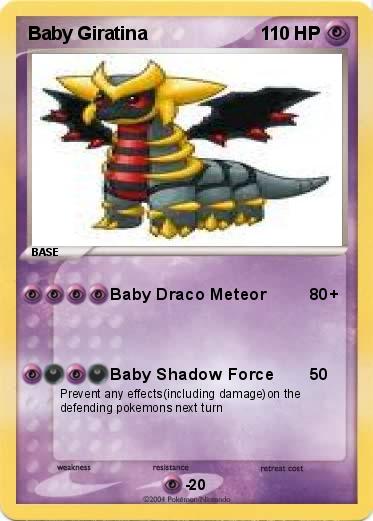 Pokemon Baby Giratina