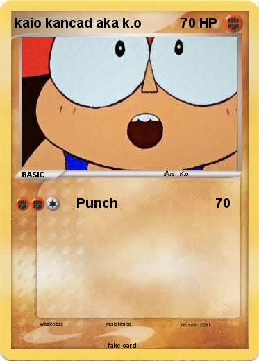 Pokemon kaio kancad aka k.o