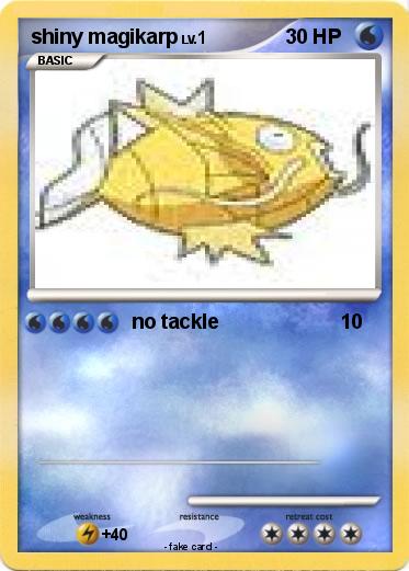 Pokemon shiny magikarp