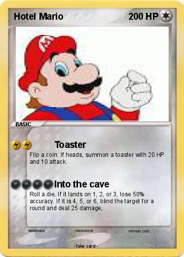 Pokemon Hotel Mario