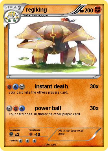 Pokemon regiking