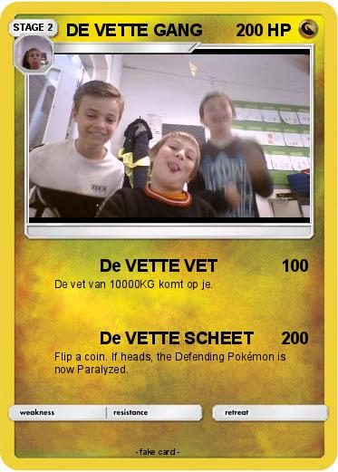 Pokemon DE VETTE GANG