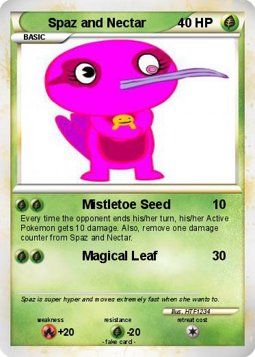 Pokemon Spaz and Nectar