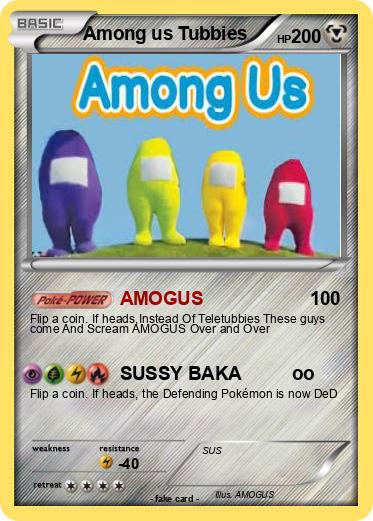 Pokemon Among us Tubbies
