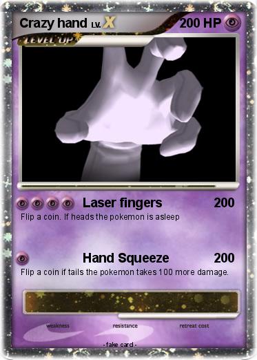 Pokemon Crazy hand