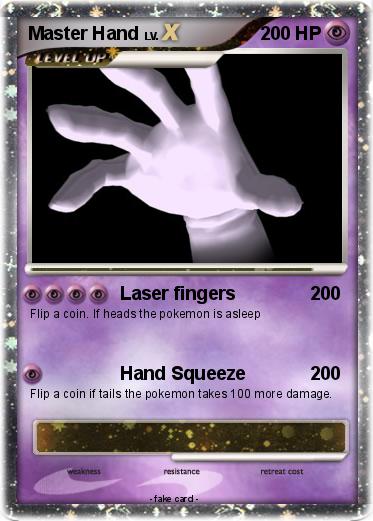 Pokemon Master Hand