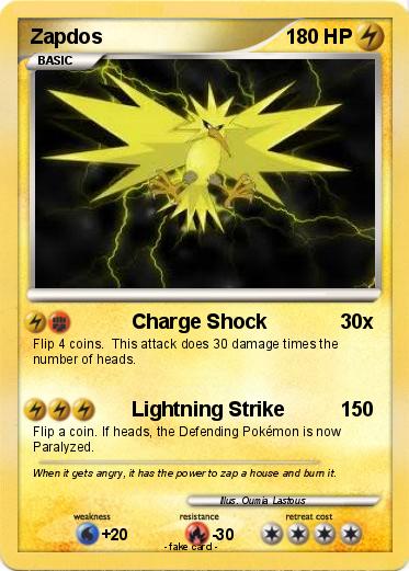 Pokemon Zapdos
