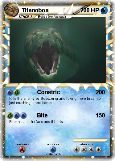 Pokemon Titanoboa