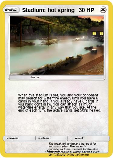 Pokemon Stadium: hot spring