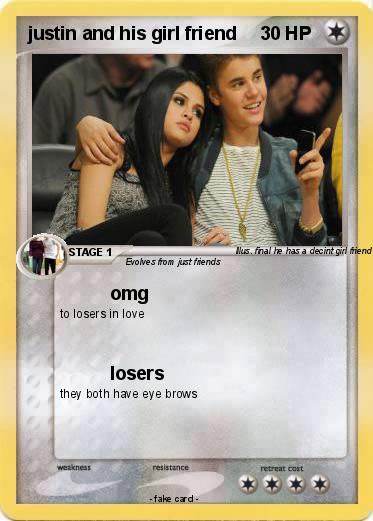 Pokemon justin and his girl friend