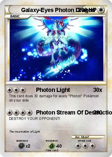 Pokemon Galaxy-Eyes Photon Dragon