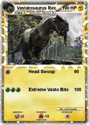 Pokemon Vastatosaurus Rex