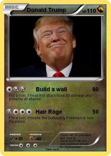 Pokemon Donald Trump
