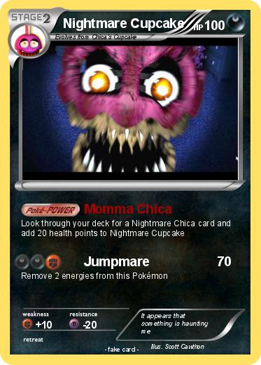 Pokemon Nightmare Cupcake