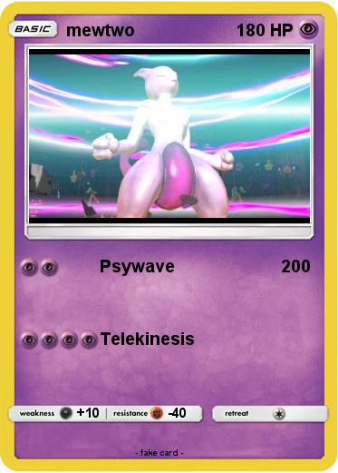 Pokemon mewtwo