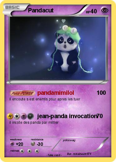 Pokemon Pandacut