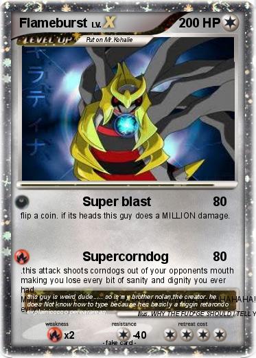 Pokemon Flameburst