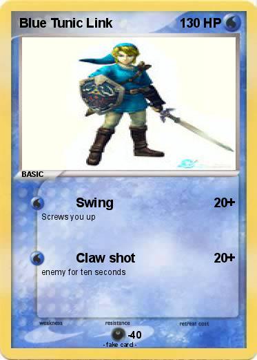 Pokemon Blue Tunic Link