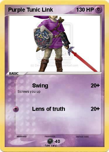 Pokemon Purple Tunic Link