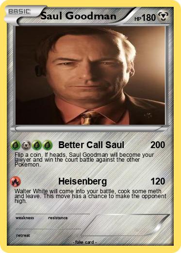 Pokemon Saul Goodman