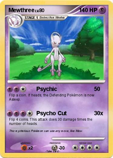 Pokemon Mewthree