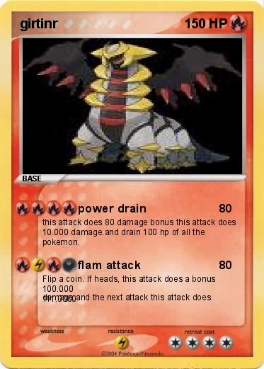Pokemon girtinr