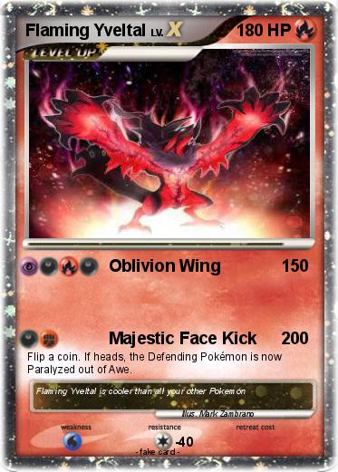 Pokemon Flaming Yveltal