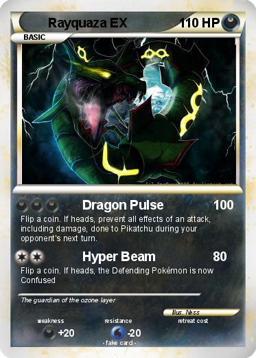 Pokemon Rayquaza EX